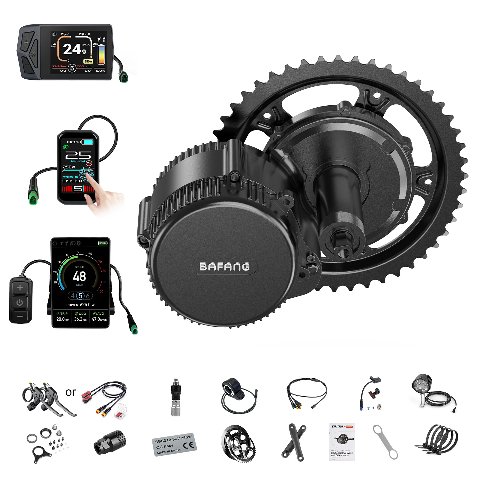 [Dostawa lokalna w USA] Silnik – Central Motor Kit With Torque Sensor 500W recenzja i cena