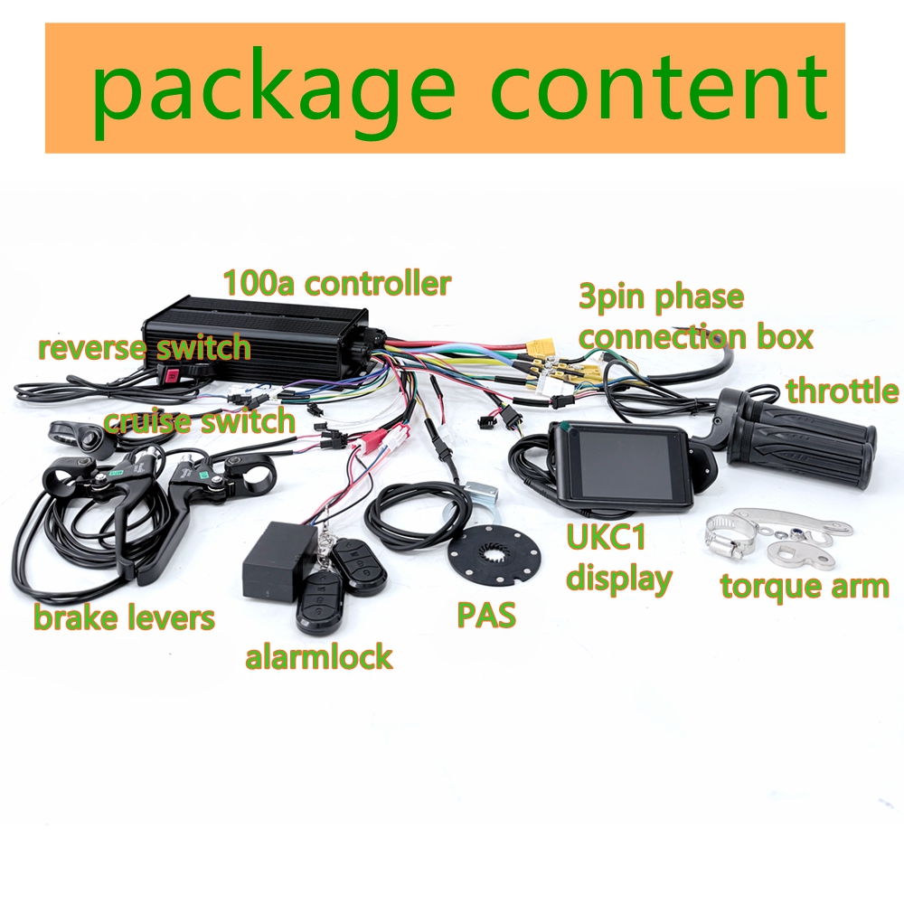 Zestaw do konwersji roweru ele – 5000W Hub Motor Kit 72V recenzja i cena